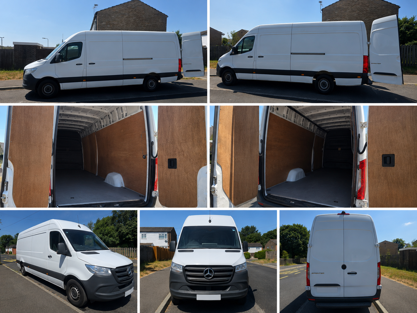 NJ Van Services Mercedes Sprinter exterior and interior gallery