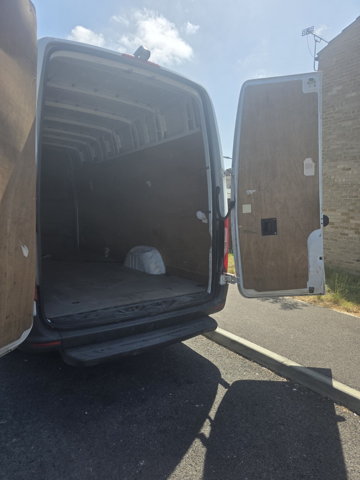 Mercedes Sprinter cargo area